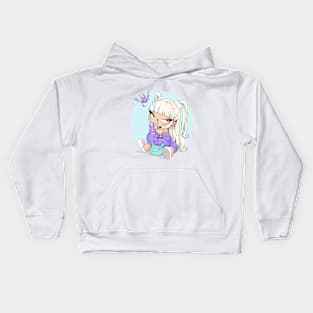 Billie And The Bats Kids Hoodie